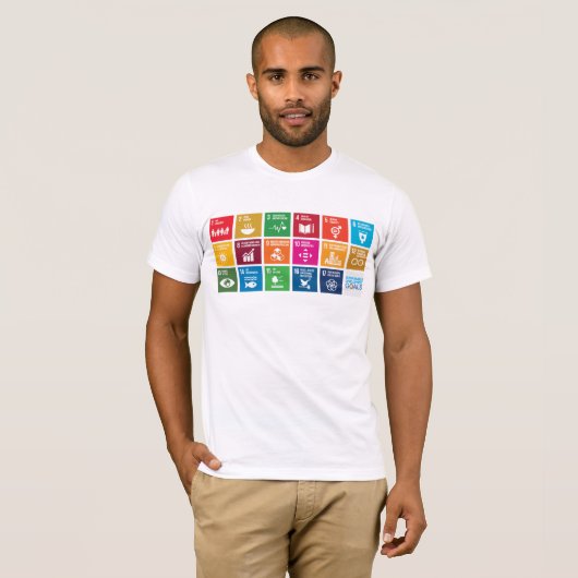 UN 17 Sustainable Development Goals T-Shirt (Vorne ganz)