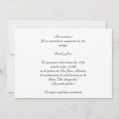 Un Amor Anime: Invitación Einladung (Rückseite)