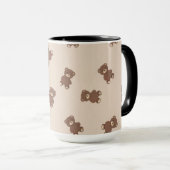 Un-Bear-ably Cool | Cute Bear Coffee Mug Tasse (VorderseiteRechts)