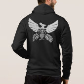 UN-Bekleidung - Unequivocal Mirror Eagle Hoodie (Rückseite)