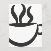 Un Café? Postkarte (Vorderseite)
