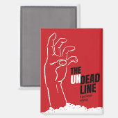 Un Deadline - Vintages Horror Filmplakat Magnet (Vorderseite/Rückseite)