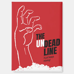 Un Deadline - Vintages Horror Filmplakat Magnet