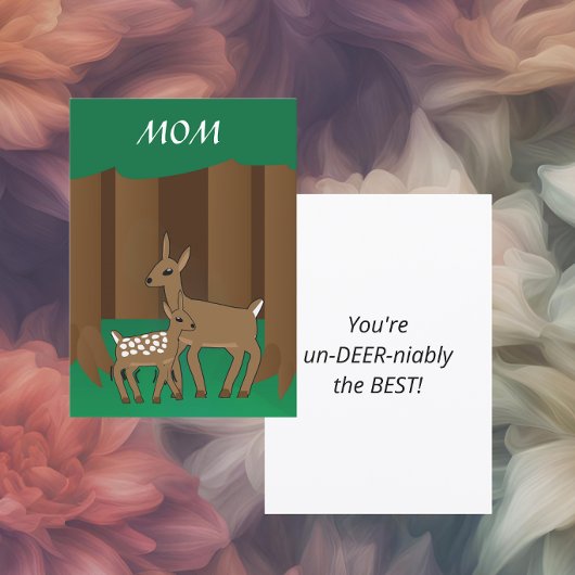 Un-Deer-Niably the best Feiertagskarte