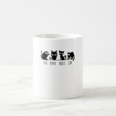 Un Deux Trois Cat Kaffeetasse (Mittel)