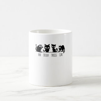 Un Deux Trois Cat Kaffeetasse