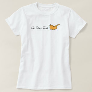 Un Deux Trois Cat T-Shirt