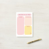 Un Día a la Vez - Post-it Notes Klebezettel (Auf Schreibtisch)