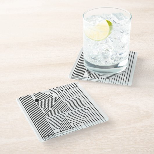 Un Distinto (Día) Glasuntersetzer (Schrägansicht)