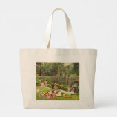 Un domingo de Mayo (Quinta da Regaleira) Jumbo Stoffbeutel (Rückseite)