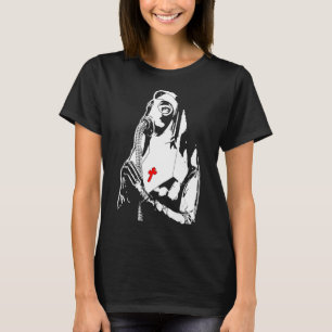 Un holy Nun Nerd Geek Graphic T-Shirt
