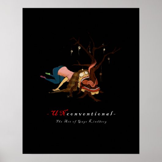 UN-konventionell: Portable Christmas Tree Poster (Vorne)