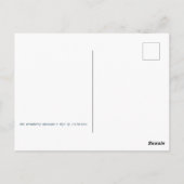 Un macaron fraise par jour! postkarte (Rückseite)