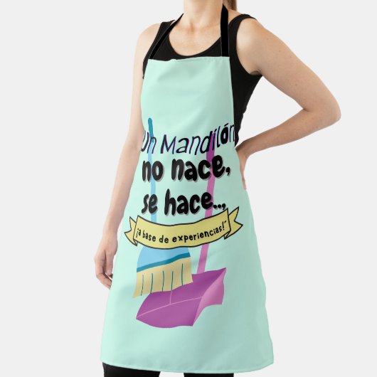 un mandilon no nace, se hace , schürze (InSitu)