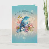 Un merci tendre aux couleurs d’aube karte (Vorderseite)