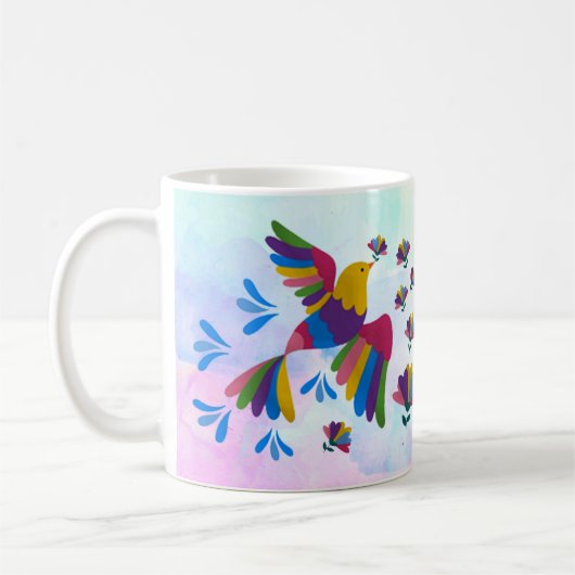"Un pajarito me lo dijo" personalizable  Kaffeetasse (Links)