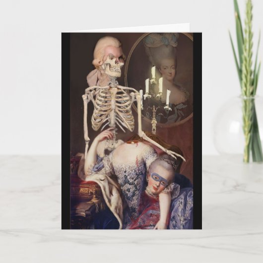 Un portrait pour l'Halloween Karte (Vorderseite)