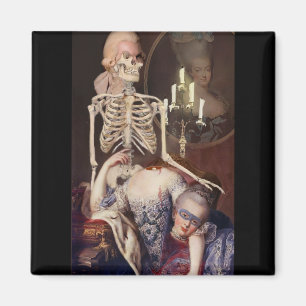 Un portrait pour l'Halloween Magnet