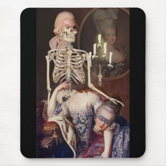 Un portrait pour l'Halloween Mousepad (Vorne)