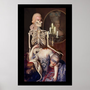 Un portrait pour l'Halloween Poster