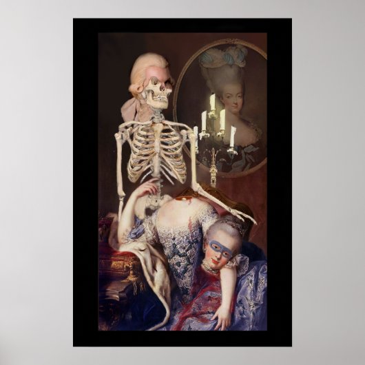 Un portrait pour l'Halloween Poster (Vorne)