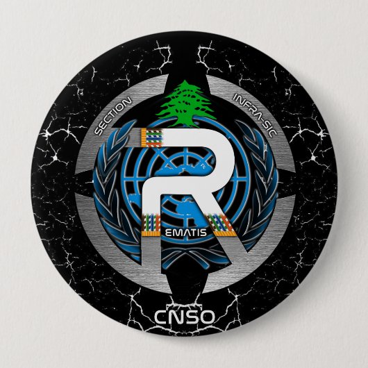 UN-REMAT-MARKE BUTTON (Vorderseite)