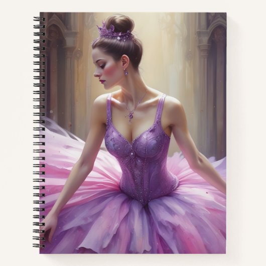 Un Sueño Lila Notizblock (Vorderseite)