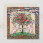 Un-u's Dream: Japanese Art Flat Card (Vorne/Hinten)