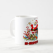 Un-wraportunate: Santa’s Gift Unleashed Kaffeetasse (Vorderseite Links)