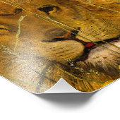 Una and the Lion, 1860 von William Bell Scott Fotodruck (Ecke)