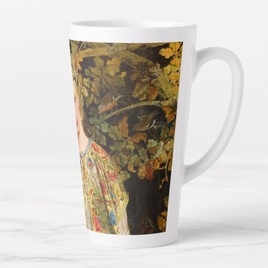 Una and the Lion, 1860 von William Bell Scott Milchtasse (Rechts)