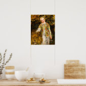 Una and the Lion, 1860 von William Bell Scott Poster (Küche)