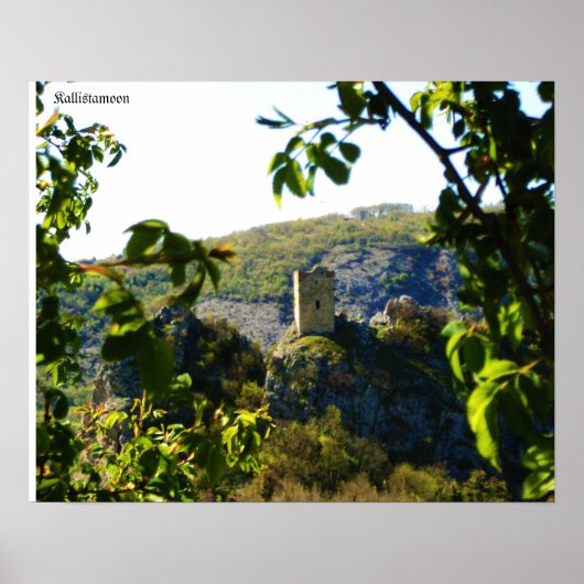 Una cornice, una Torre. Poster (Vorne)