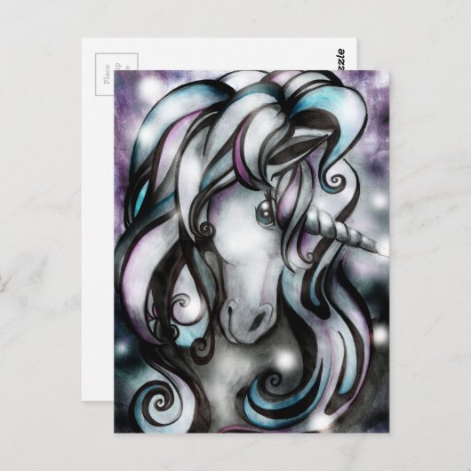 Una Postkarte (Vorne/Hinten)