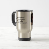 Una Taza de cafe Betrug-MI madre Reisebecher (Vorderseite Links)