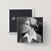 Una Vincenzo, Dame Troubridge, c.1915 Button (Vorne & Hinten)