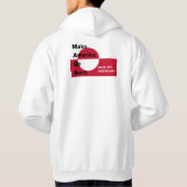 Unabhänges Grönland Hoodie (Rückseite)