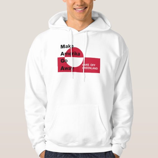 Unabhänges Grönland Hoodie (Vorderseite)