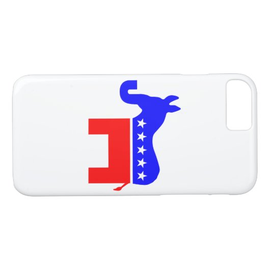 UNABHÄNGIG & BIPARTISAN - Donkey/Elephant Hybrid Case-Mate iPhone Hülle (Rückseite (Horizontal))