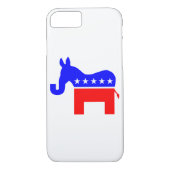 UNABHÄNGIG & BIPARTISAN - Donkey/Elephant Hybrid Case-Mate iPhone Hülle (Rückseite)
