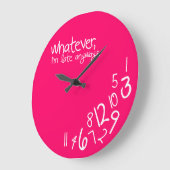 unabhängig große wanduhr (Winkel)