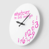 unabhängig große wanduhr (Winkel)