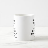 unabhängig | Ich denke daher, ich Kaffee-Tasse Kaffeetasse (Mittel)