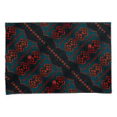 Unabhängig in Orange und Green Kissenbezug (Vorderseite-Rechts)