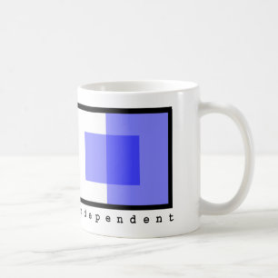 unabhängig kaffeetasse