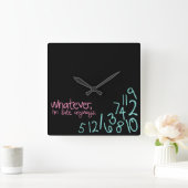 unabhängig quadratische wanduhr (Zuhause)