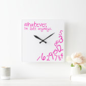 unabhängig quadratische wanduhr (Zuhause)