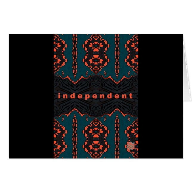 Unabhängig und stolz (Vorderseite (Horizontal))