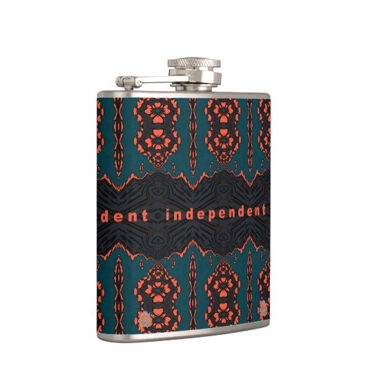 Unabhängig und stolz flachmann (Rechts)