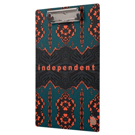 Unabhängig und stolz! klemmbrett (Links)